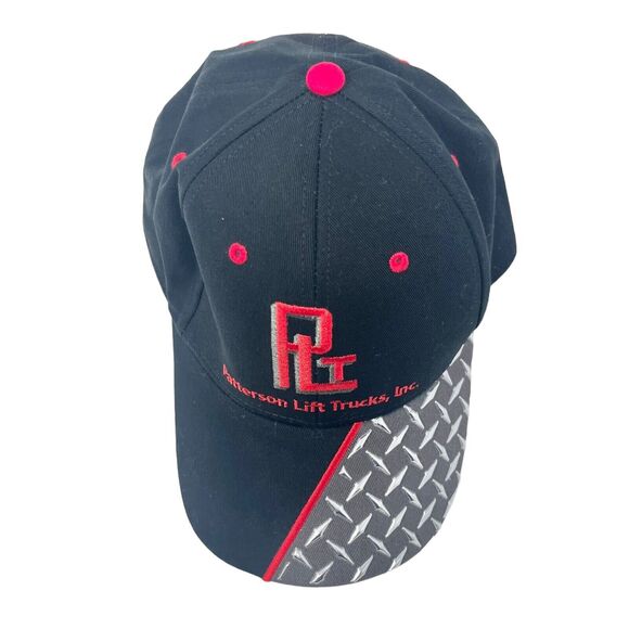 Patterson Lift Trucks, Inc Black Adjustable Back Hat - Picture 1 of 12